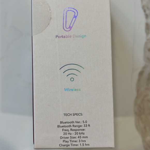 New in Box Colourways Pride small round personal bluetooth wireless speaker - Picture 5 of 7